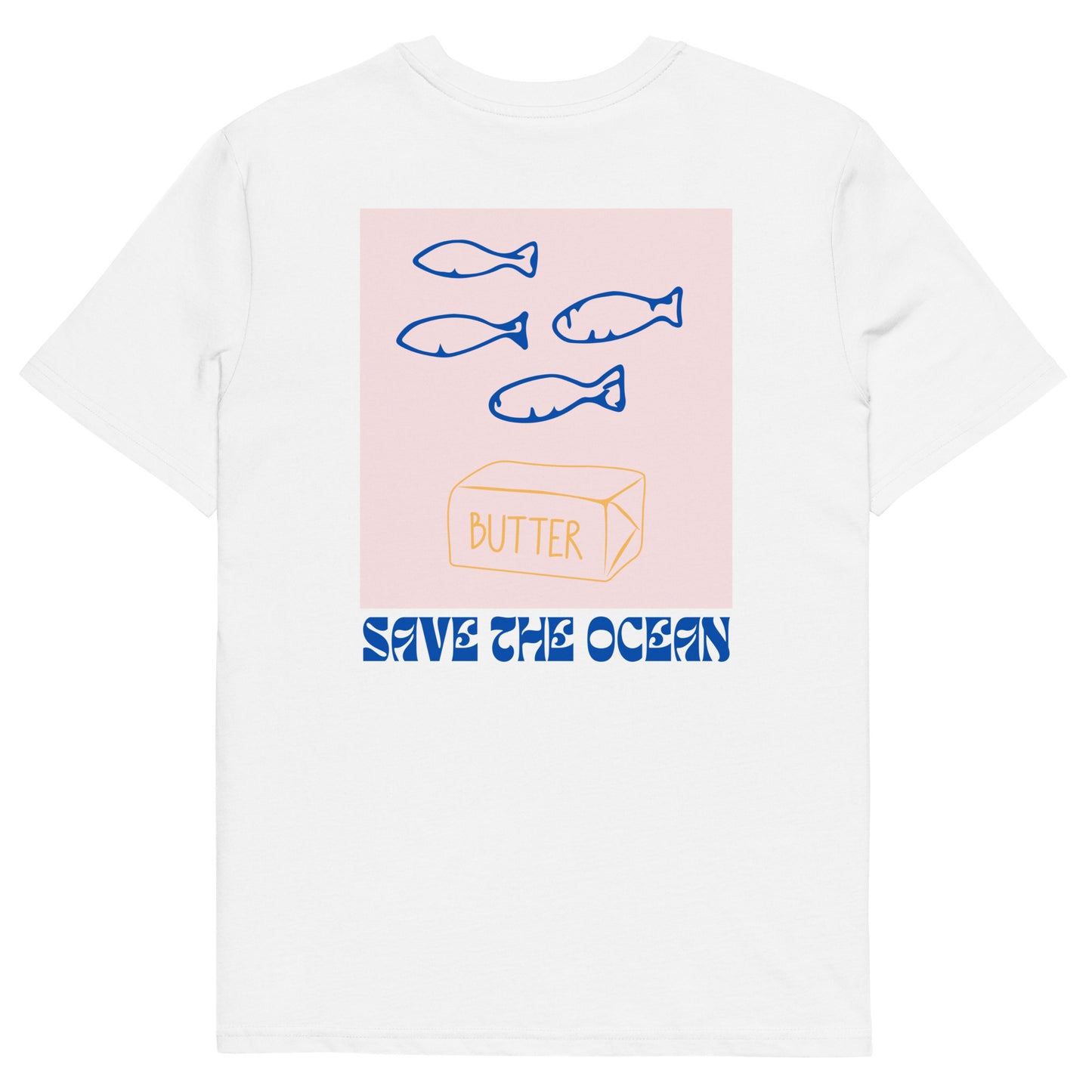 BUTTER BY THE FISHES Unisex-Bio-Baumwoll T-Shirt