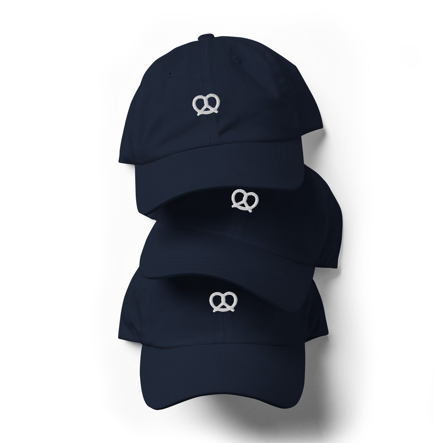 PRETZELPOWER Dad-Cap Black & White