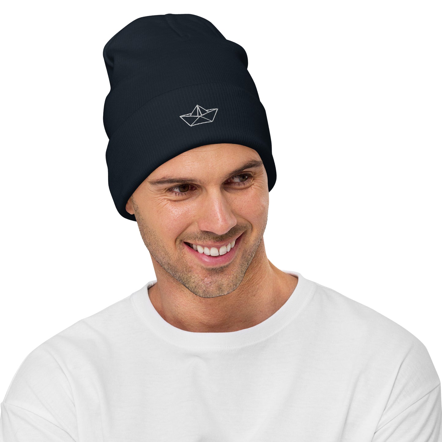 ABSTRACT SAIL BOAT Beanie